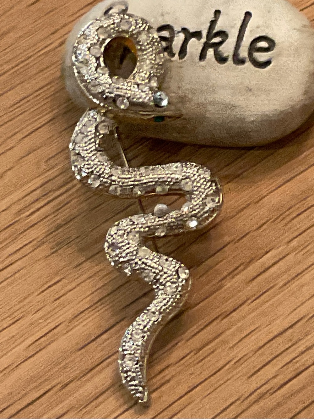 Rhinestone Snake Brooch Costume Jewelry Costume Jewelry Halloween